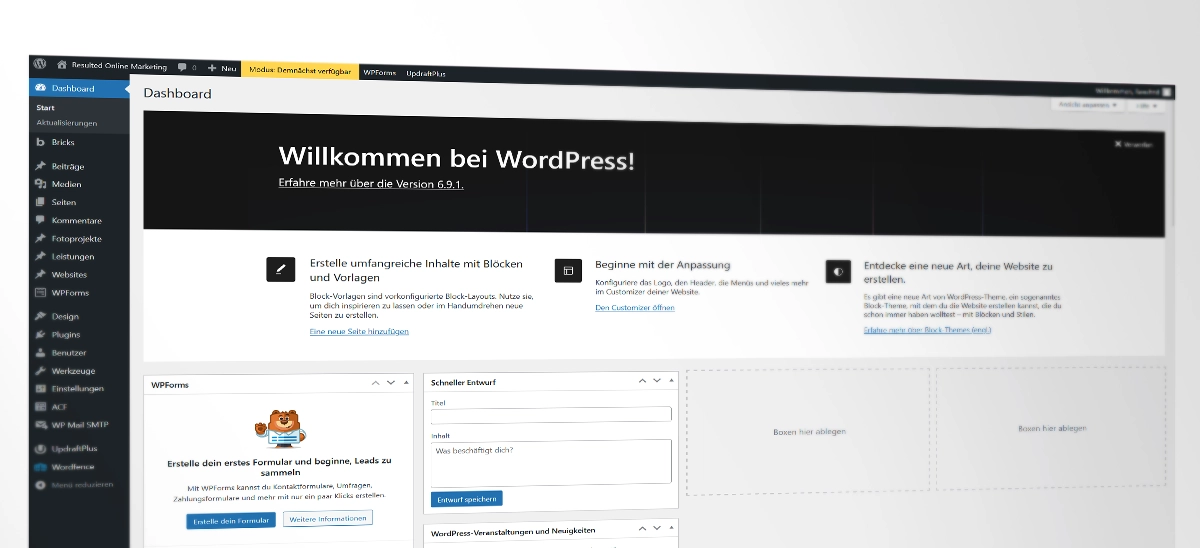 Resulted | Leistung Wordpress